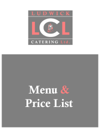 Menu and Price List 